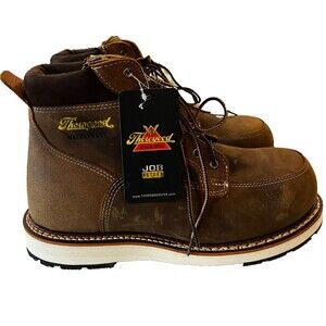 THOROGOOD Iron River Series 6" Brown Composite Toe Work Boots 804-4145 Men 10 EE